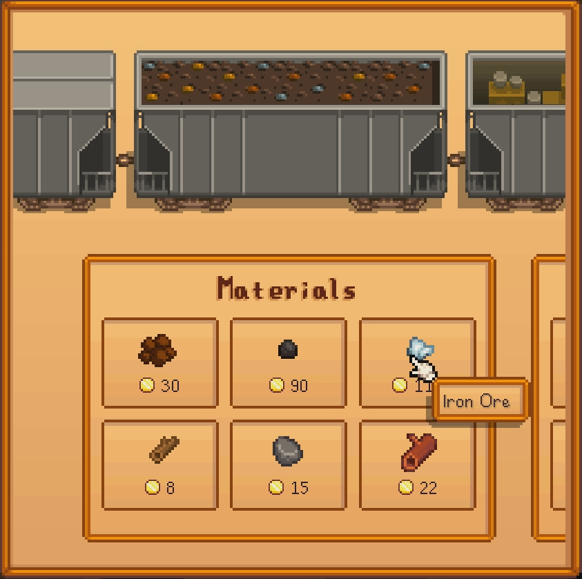 Train Shop (Carousel)